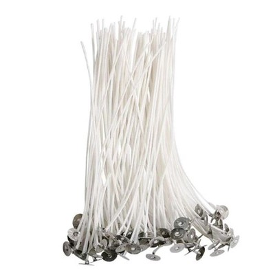 100 Teile 9 Cm Kerze Docht Sustainer Geringe Rauch Vorgewacht 100% Natürliche
