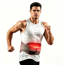 Cordless Heating Pad Back Massager,Abdomen and Back   Red Light  Comfort
