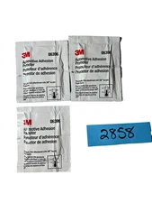 3M 06396 Adhesion Promoter 2.5cc Sponge Applicator – Single-Use Packet - 3 Pack