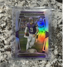 Panini Certified 2025 J.J. McCarthy Minnesota Vikings #66 Mirror /399
