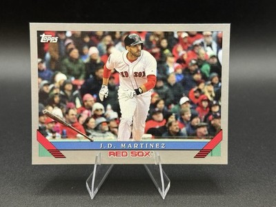 2019 Topps Archives - 1993 Design J.D. Martinez #211 Silver /99- Red Sox ST3