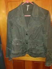 Free People Women's Military Blazer Jacket Size XSmall