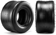 2pcs 13x5.00-6 Lawn Mower Tractor Smooth Turf Tires 4 Ply 13x5-6 13x5x6