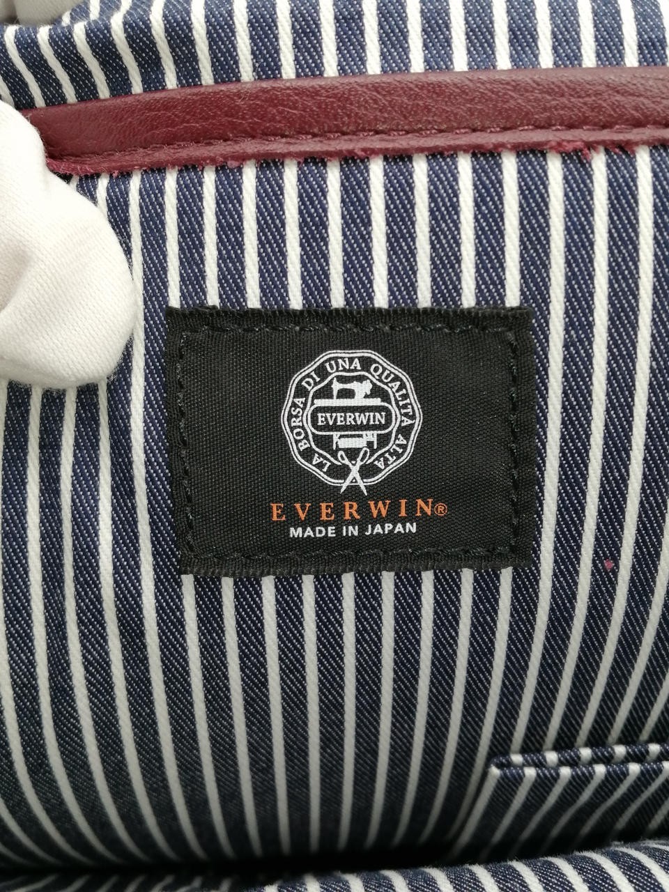 Leather Backpack Brd Everwin JdR54 - image 12