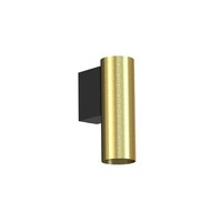 Wandleuchte Wandlampe Klein Messing Schwarz Ø4Cm H: 12Cm Downlight FüR R35 GU10