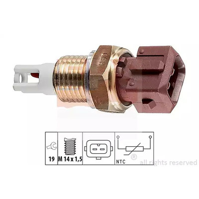 ORIGINAL  Eps Sensor, Ansauglufttemperatur für Ford ESCORT V ESCORT VI SIERRA