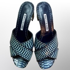 EUC Manolo Blahnik  Otawi  Mules Size 6.5