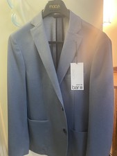 Bar III Men's Light Blue Blazer New with Tags Size 44R Slim Fit