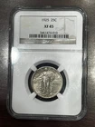 1925 Standing Liberty Quarter 25c - NGC XF45