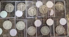 Lot of 10 90% US Silver Quarters 5 Barbers and 5 Standing Liberty SLQ Quarters