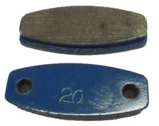 MCP KARTING BRAKE PADS,650,1125 CALIPER,BLUE HI-PERFORM