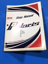 NOS Polaris 1975 Shop Manual Vintage Colt SS TX 500 TC 175 250 340 Electra 440