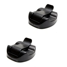 2PCS XLONYJT Car Sun Visor Eyeglass Clip and Dashboard Sunglasses Holder