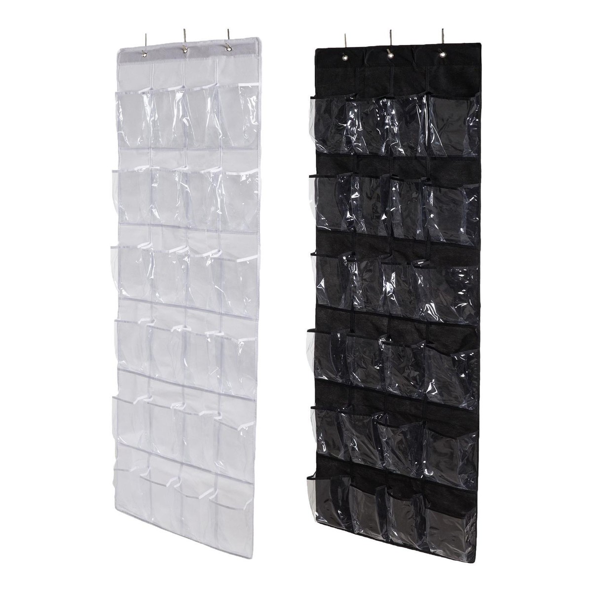 Over Door Shoe Storage Organizer 24 Pocket Shoe Rack With UK