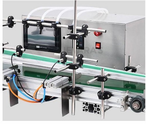 Desktop Corrosion-Resistant Liquid Filling Machine Drip-proof Oil Filler 4 line - Afbeelding 8 van 8