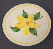 Blue Ridge Southern Potteries SUN GOLD Saucer 6”