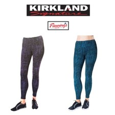 Women's Kirkland Signature Active Tech 4 Way Stretch Ankle Yoga Legging D32
