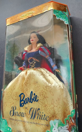 NEW Vintage Disney Princess Snow White Barbie 1999 collectible edition - Picture 7 of 10