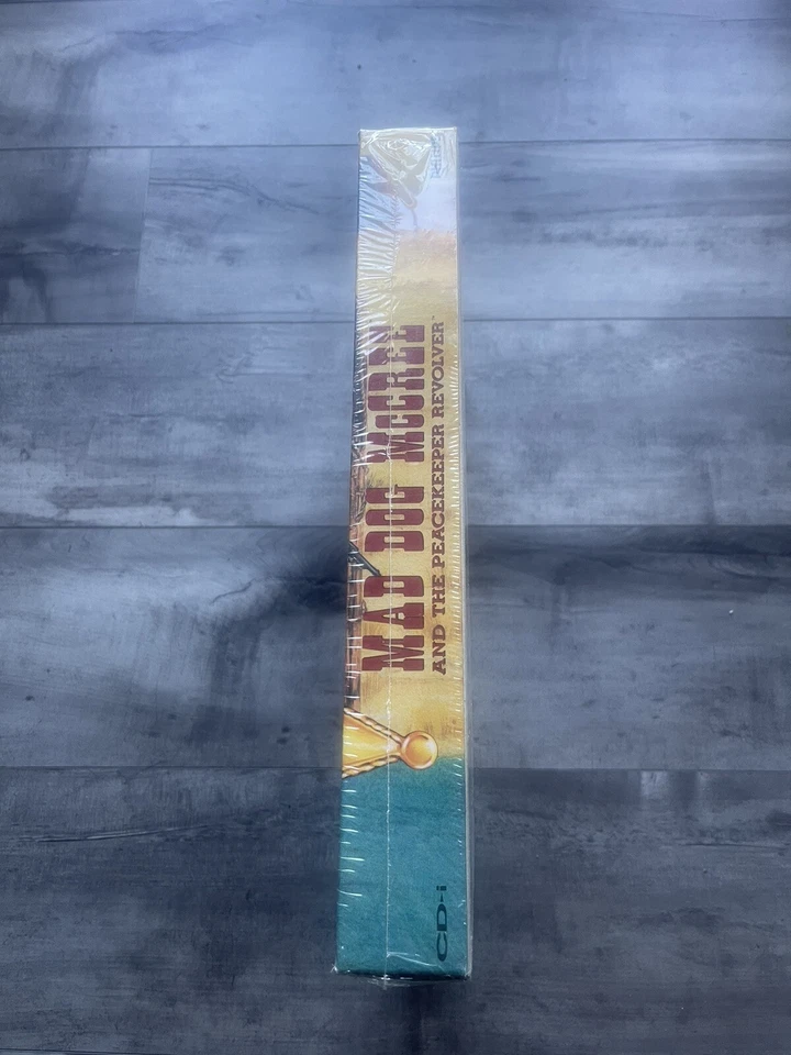 SEALED! Brand New - Mad Dog McCree Peacekeeper Revolver (Phillips CD-i) Big Box - Image 4 of 4