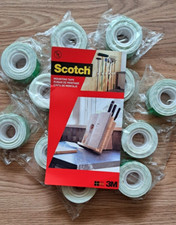 LOT OF 12 Scotch Double-Sided Mounting Tape, 50" X 1" Roll  NEW/SEALED