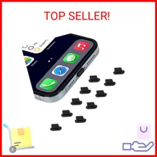 CaseBuy 10x Anti Dust Plugs Compatible with iPhone 14, 14 Pro Max, 13, 13 Pro, 1