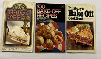 Pillsbury 100 Bake Off Recipes 19th 20th 21th Bake Off Contest Cook Books