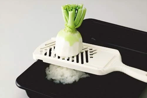 Kyocera кухонная терка CNS-060WH белый комплект приправа тарелка сделано в Японии новый - Изображение 2 из 4