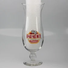Paradice Par-A-Dice Riverboat Hotel & Casino Peoria IL, Hurricane Glass Footed