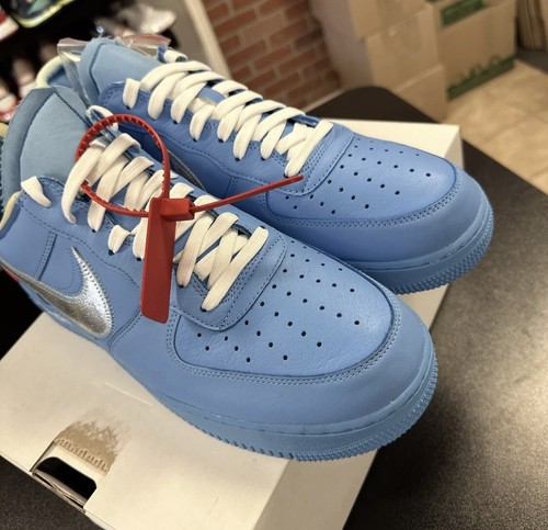 Original CI1173 400 Nike Air Force 1 Low Off-White MCA University Blue Größe 13 - Bild 9 von 24
