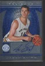 JASON SMITH 2013-14 PANINI TOTALLY CERTIFIED BLUE SIGNATURES AUTO CARD #215  /49