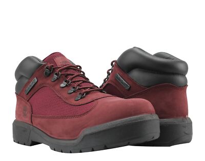 burgundy mens timberlands