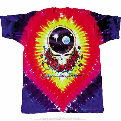 GRATEFUL DEAD SPACE YOUR FACE SKULL SICK ROCK MUSIC MENS TEE SHIRT S M L XL 2XL