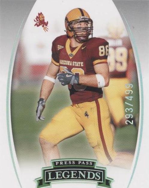 2007 Press Pass Legends Zach Miller #S-3 - 1 of 2
