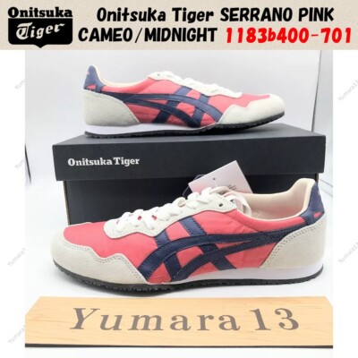 Onitsuka Tiger SERRANO PINK CAMEO/MIDNIGHT 1183b400-701 Unisex Size