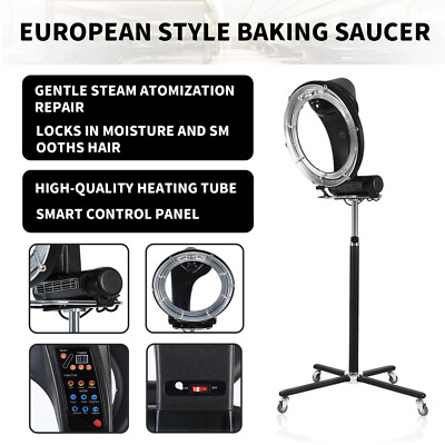 3 IN 1 Professional Orbiting Infrared Hair Dryer Color Processor Perming Machine