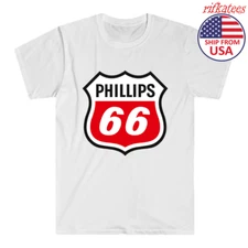 Phillips 66 Men's White Size S to 5XL