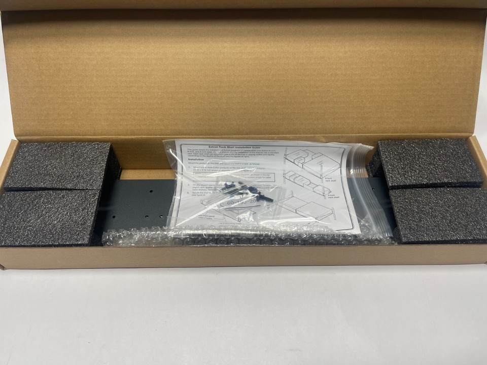 Extron RSF 123 Gray Rack Shelf Kit, 60-190-20 ** NEW** | eBay