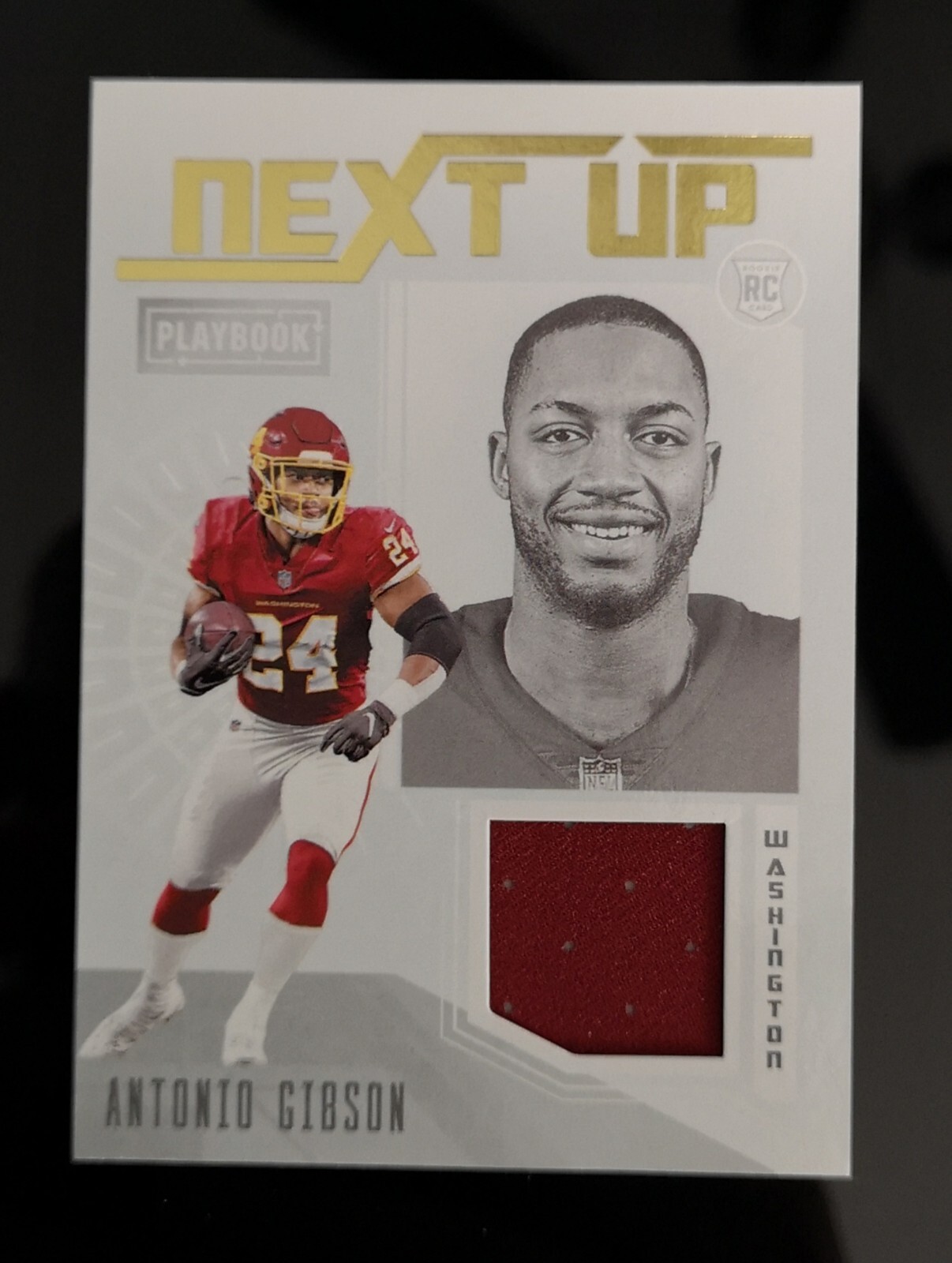 Antonio Gibson Panini Playbook Next Up #28 Jersey