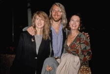 Actress Laura Dern Finnish Film Director Renny Harlin Actress Dian- Old Photo