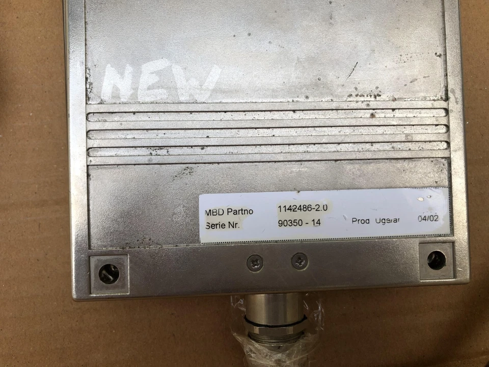 MAN B&W PMI SYSTEM 1142486-2.0 PMI CONTROLLER BOX 114248620 - Image 3 of 4