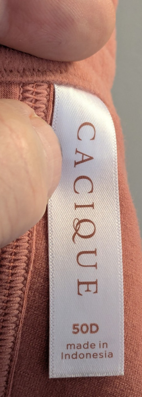 Cacique, Lightly  Lined, full coverage bra, orang… - image 4