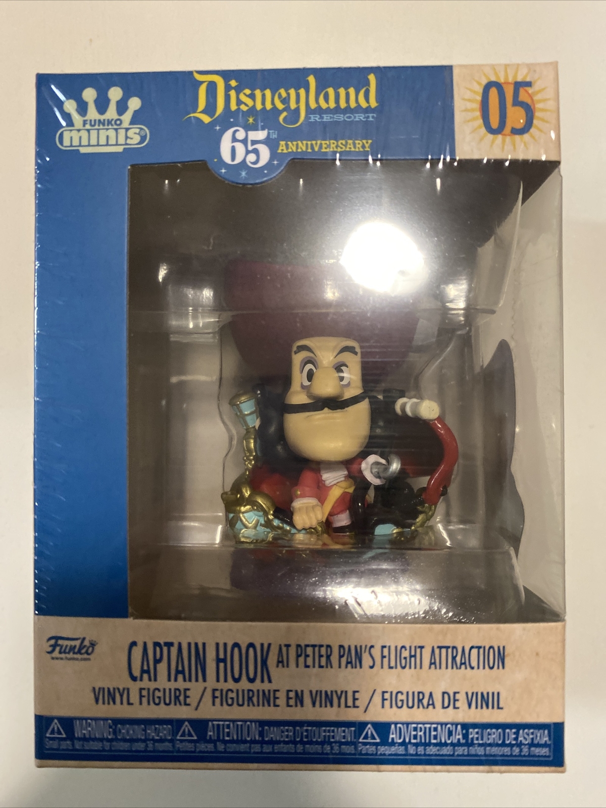 Funko X Disney 65th Anniversary Minis Captain Hook At Peter Pan Attraction #05
