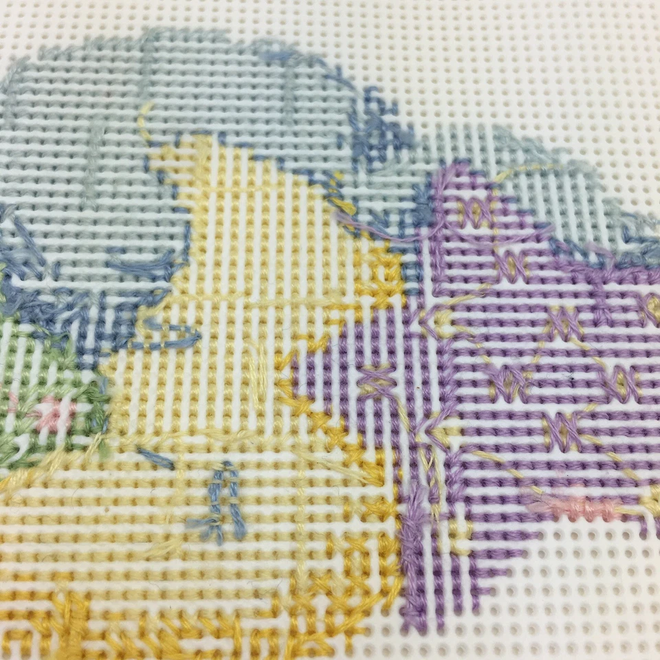 Janlynn Cross Stitch Dreamtime Peek-A-Boo Frame Kit 36-30 Partially Complete - Image 4 of 4