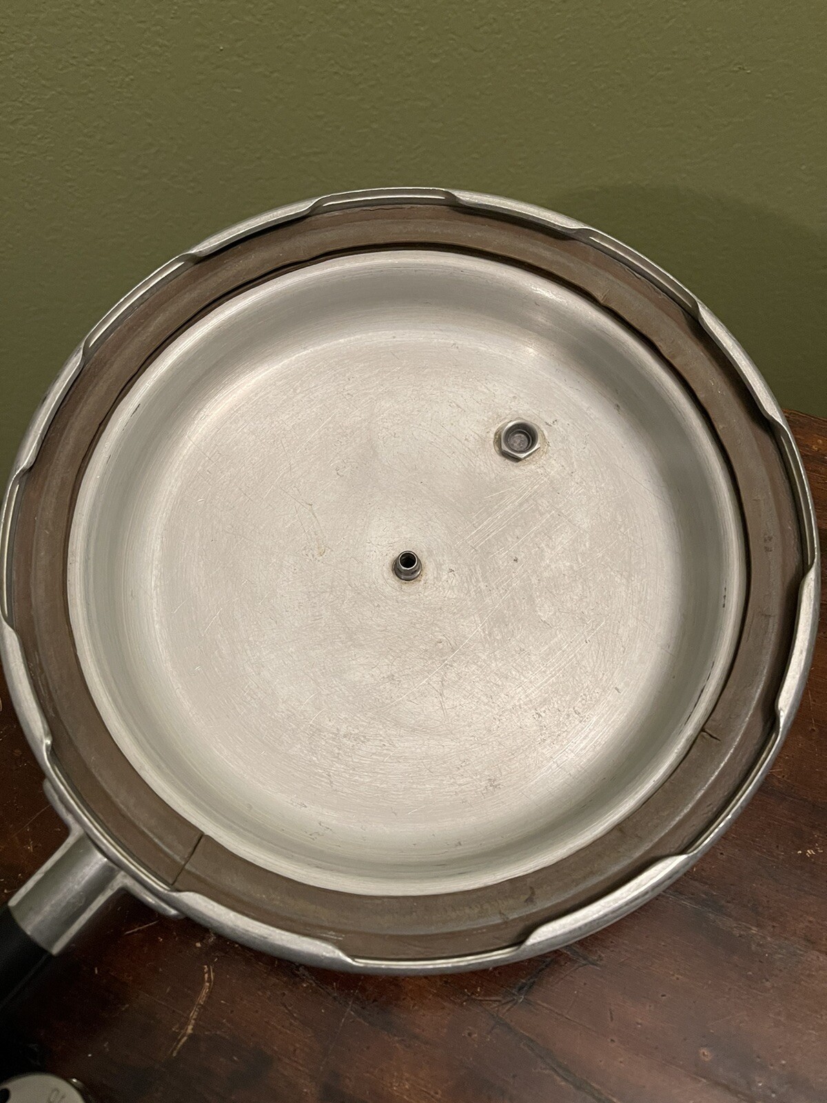 Vintage Mirro Matic Pressure Cooker Aluminum 4 Quart Pot M0534II USA