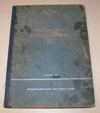 Werkstatthandbuch / Reparaturhandbuch - DDR LKW G 5 - Ausgabe 1957