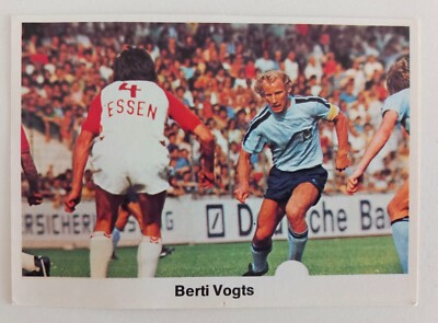 Berti Vogts Borussia Mönchengladbach Bergmann Fussball 76/77 Sticker Panini #1