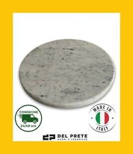 Tagliere sushi Centrotavola Sottop Rotondo Spianatoia Marmo Carrara VARIE MISURE