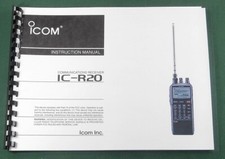 Manuale istruzioni Icom IC-R20 - Copertine stock carte premium e carta 28 libbre!