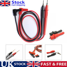 Multimeter Test Leads fit Fluke Meter Electrical Alligator Probes Clip 20A 1000V