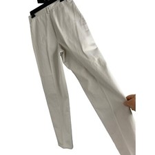 VTG Womens Cherokee 12 Khaki Twill Beige Pants Pleated HR Mom Taper Leg 6935